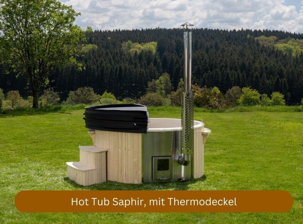 Hot Tube Saphir mit Thermodeckel