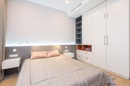 Bett ohne Kopfteil: Ein minimalistischer Ansatz für ein modernes Schlafzimmer
