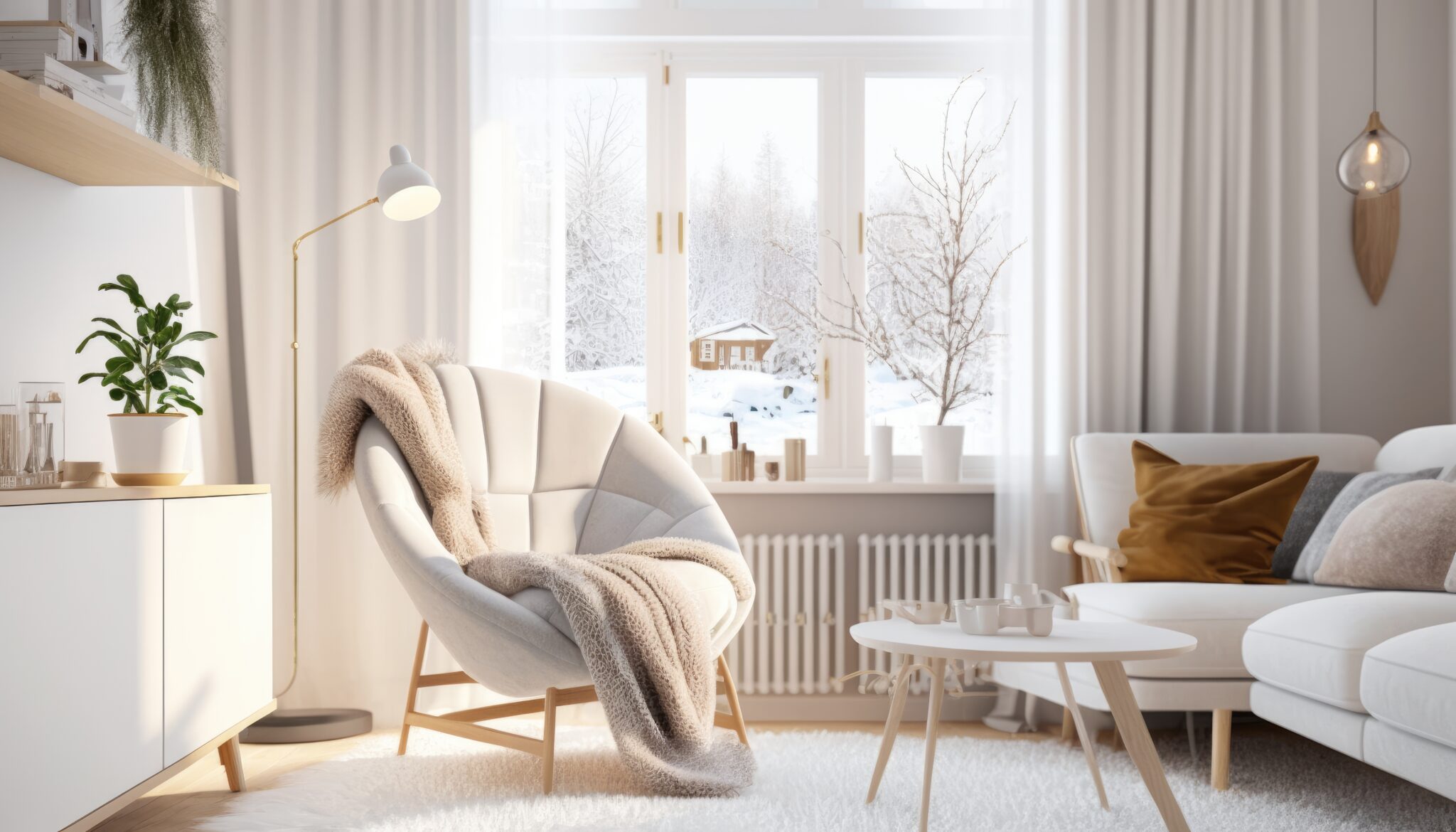 Gardinen Im Skandinavischen Landhausstil
