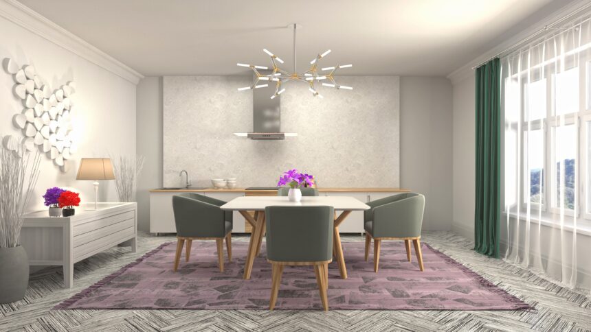 Teppich unter dem Esstisch? - Die Vor- und Nachteile einer weichen Unterlage - Wohntrends Magazin