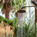 Intime Gartendusche mit Sichtschutz: Ideen für eine private und geschützte Duschumgebung im Freien