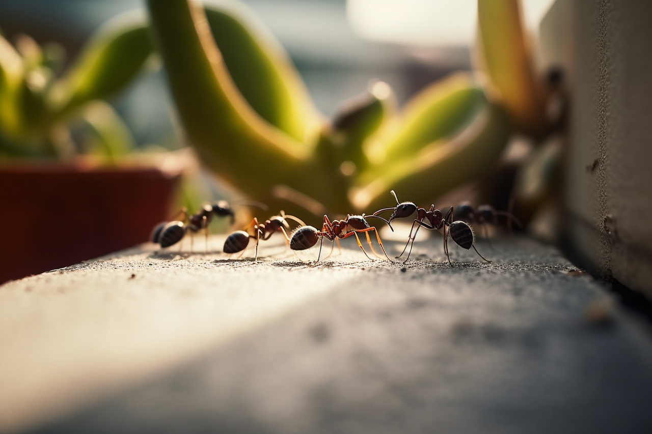 Ameisen auf dem Balkon: Ursachen und effektive Lösungen