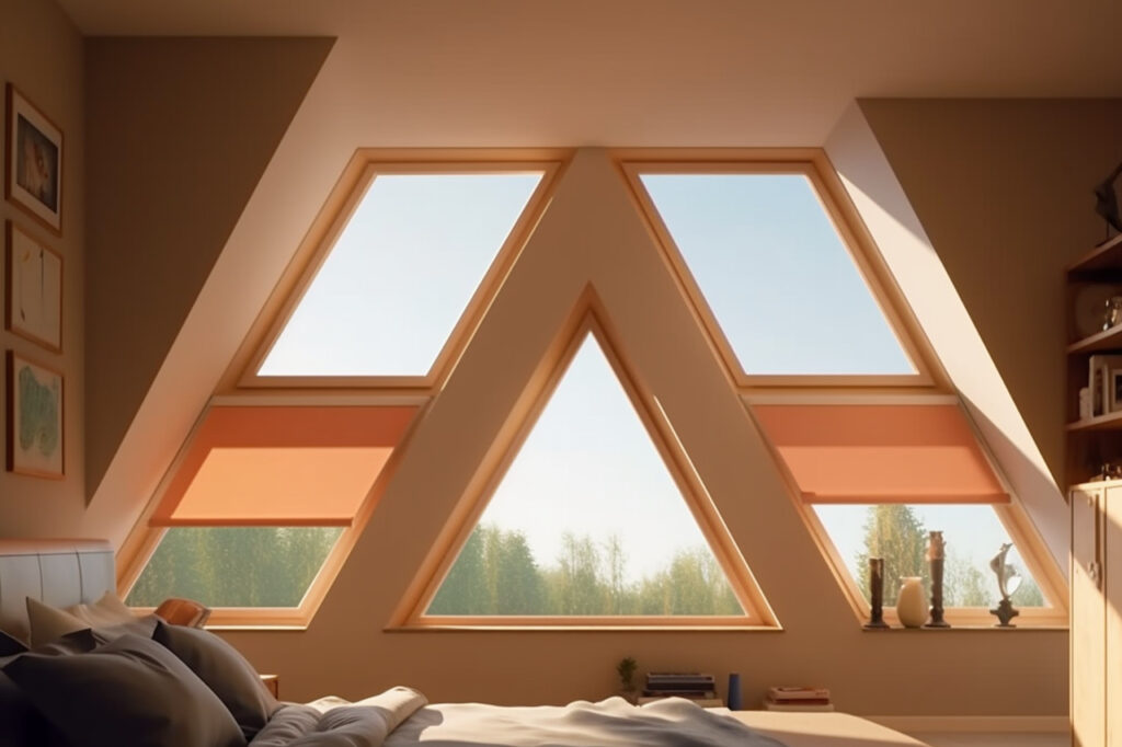 Dreiecksfenster verdunkeln: Die besten Materialien und Techniken - Wohntrends Magazin