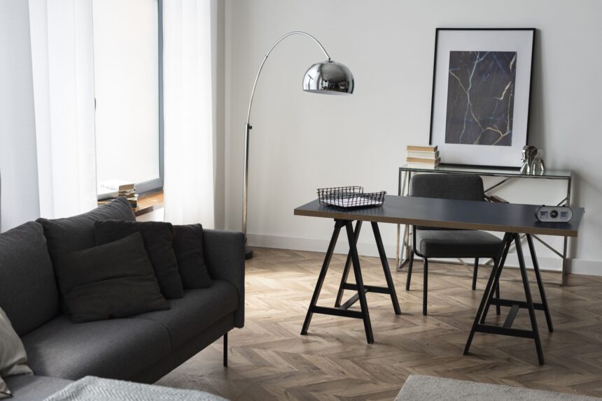 Die zeitlose Eleganz: Wohnzimmerlampen in Weiß-Schwarz