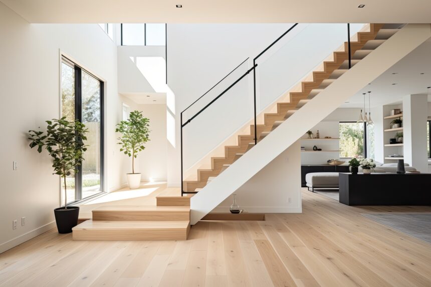 Treppenaufgang gestalten: Kreative Ideen für jeden Wohnstil