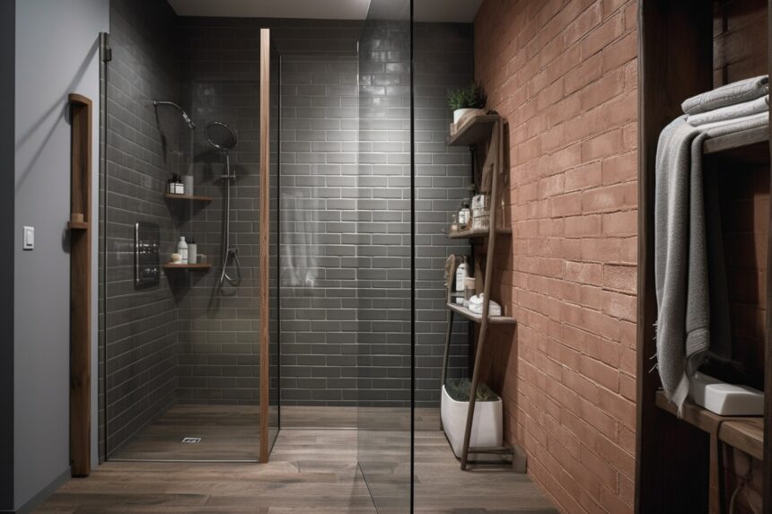 Begehbare gemauerte Dusche mit Ablage: Ein modernes Designelement im Badezimmer - Wohntrends Magazin