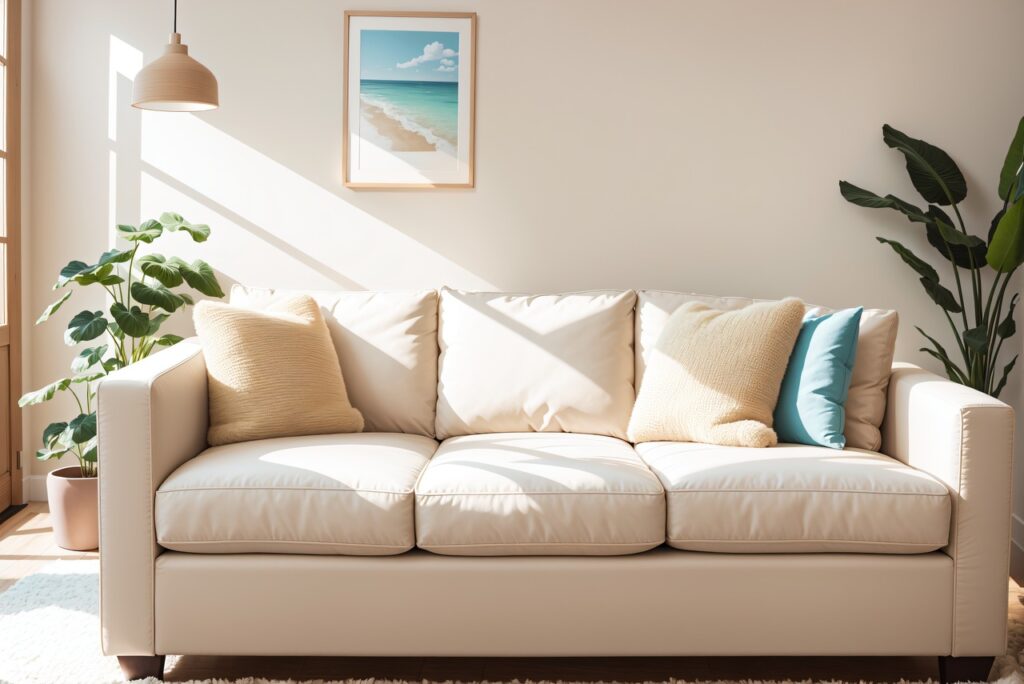Beiges Sofa mit Kissen dekorieren: Ein Leitfaden für gemütliche Wohnräume - Wohntrends Magazin