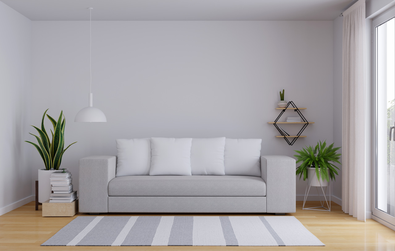 Sofa und Teppich in gleicher Farbe: Vor- und Nachteile eines einheitlichen Farbschemas - Wohntrends Magazin