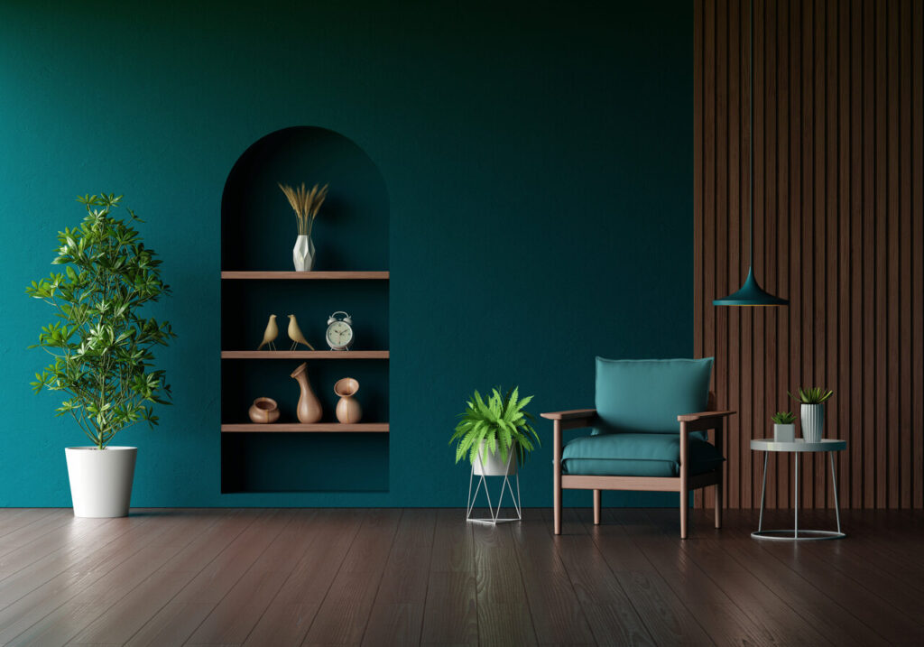 Welche Farbe passt zu dunklem Holz? Ideen für moderne und traditionelle Raumgestaltungen - Wohntrends Magazin