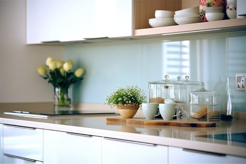 Spritzschutz für die Küche: Glas, Edelstahl oder Acryl? - Wohntrends Magazin