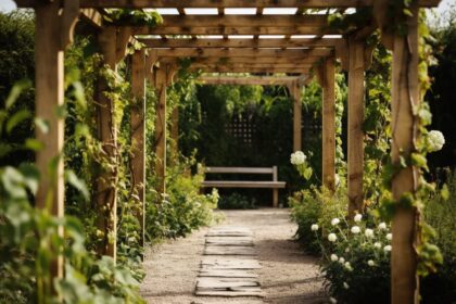 Pergola aus Holz für Weinreben: Auswahl des besten Materials und Designs - Wohntrends Magazin