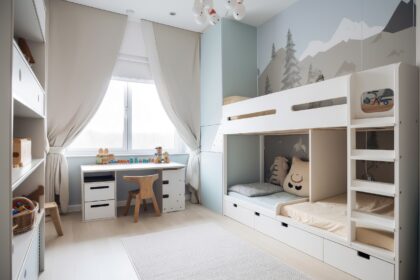 Geschwisterzimmer einrichten: Kreative Ideen für gemeinsames Wohne