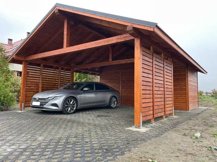 Holz-Carports: Die zeitlose Eleganz und die vielen Vorteile gegenüber Stahl - Wohntrends Magazin
