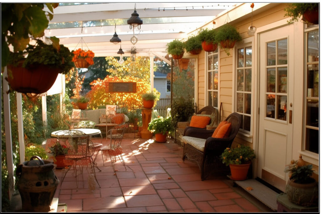 Überdachte Terrasse dekorieren: Ideen für eine stilvolle und praktische Gestaltung - Wohntrends Magazin
