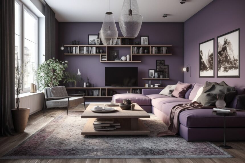Flieder Farbe im Interior-Design: Frische Ideen und Kombinationen ...