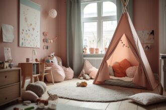Kuschelecke im Kinderzimmer