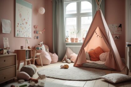 Kuschelecke im Kinderzimmer