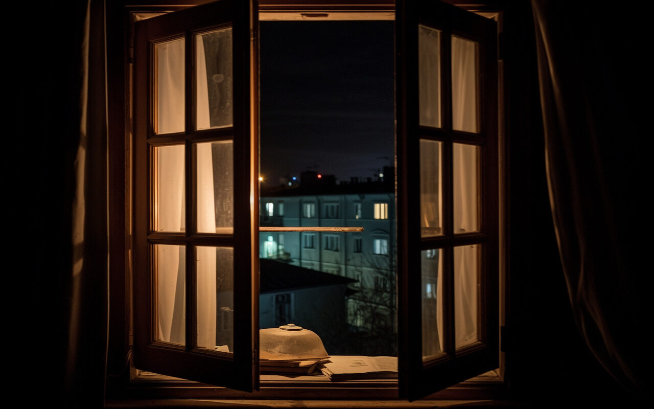 Nachts das Fenster offen lassen