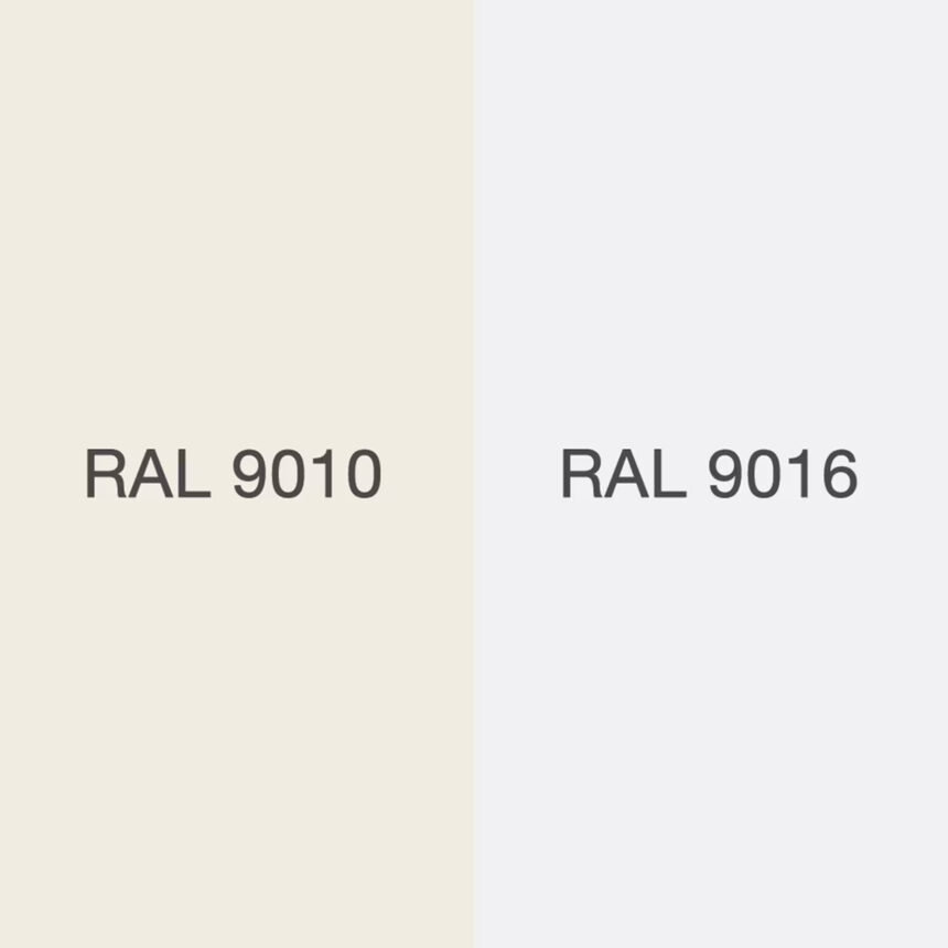 Ral 9016 oder 9010