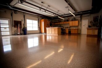 Garagenboden mit Epoxidharz beschichten