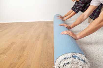 Teppich für die Fußbodenheizung