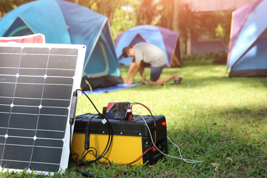 Solaranlagen für den Outdoor-Bereich