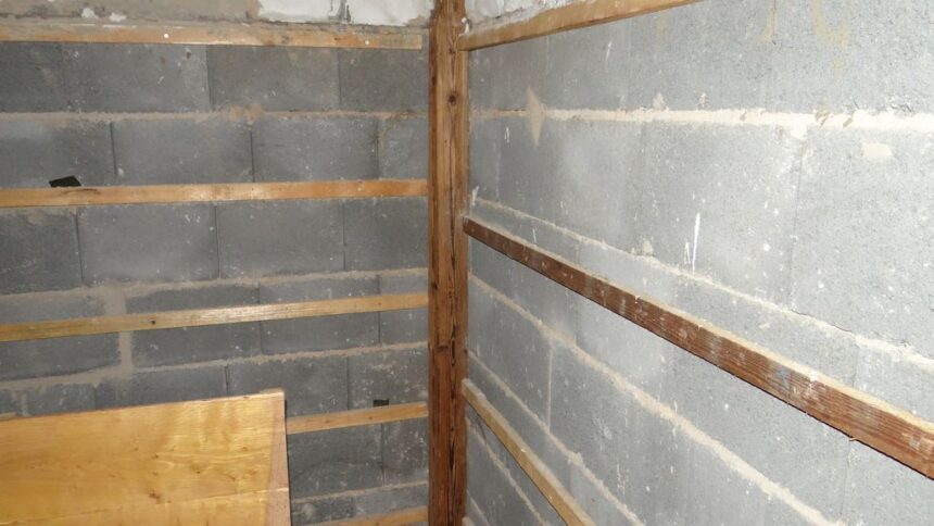 kellerwand mit hinterlüftung verkleiden