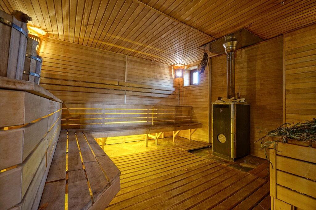 Sauna im Garten Ideen