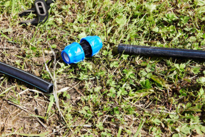 Wasserleitung im Garten verlagen